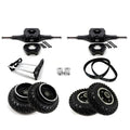 Electric Mountain Skateboard Components With Trucks and Pulleys 8 Inch Inflated Wheels Motor Mounting Plates for 6374 MegaBDM