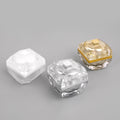 10g in Stock Custom Plastic Luxury Skin Care Cream Pot Crystal Small Empty Round Cosmetic Cream Jar