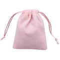 Eco Friendly Custom Pouches Jewelry Dust Packaging Bags Suede Jewelry Pouch Bags Drawstring With Logo