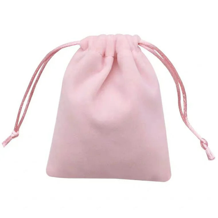 Eco Friendly Custom Pouches Jewelry Dust Packaging Bags Suede Jewelry Pouch Bags Drawstring With Logo