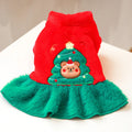 Wholesale Warm Winter Fleece Cute Dress Xmas Dog and Cat Decoration