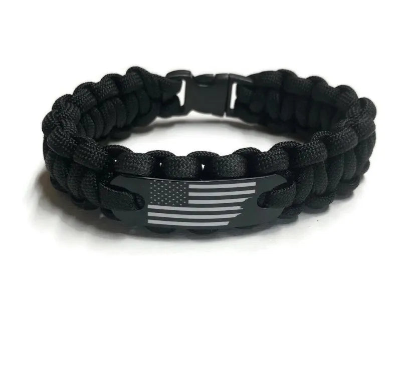 2025 New Product Ideas 2021customized Custom Wrist Strap Stainless Bracelets Paracord Bracelet