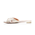 Summer Women Flat Solid Color Round Toe Sandals Stylish Casual and Light Ladies Slides