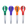 BECOL Multifunction Creative Ball Point Pen Custom Advertising Pen Novelty Plastic Ball Pen With Tape Measure for Office