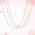 Hot Selling Genuine Gold 18k Real Gold Chain Necklace Solid Pure Gold Chain Necklace Permanent Jewelry