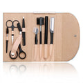 8PCS Eyebrow Trimmer Kit High-quality Eyebrow Razor Set Tweezers Scissors for Face Eyebrow Brush Grooming Tool Kit