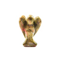 Huiying Beautiful Carved Unakite Stone Angels Wholesale Price Gemstone Angel Crafts 1.5 Inch