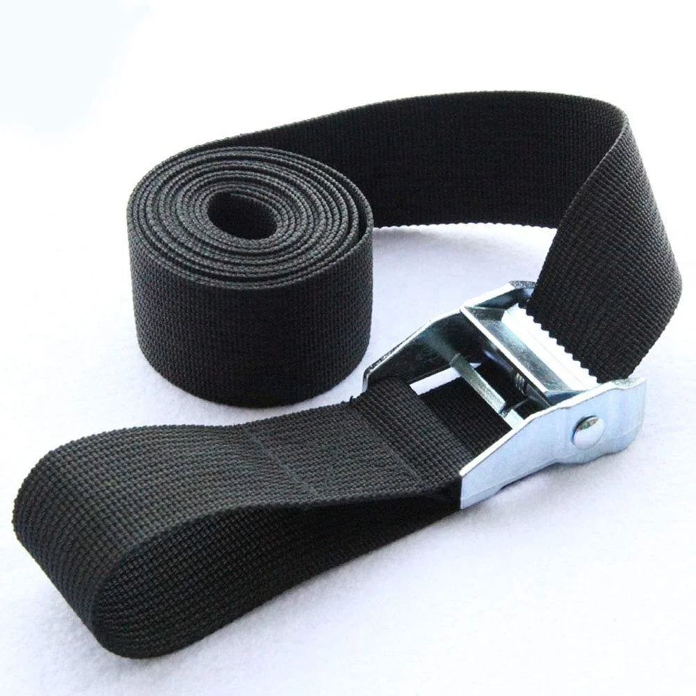 Heavy Duty 1 Inch Nylon Tie Down Strap 25mm Cambuckle Lashing Strap With Self-Adhesive Feature for Shoes Bags Garments