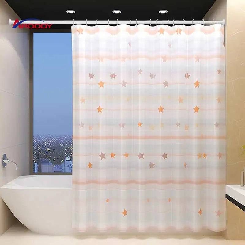 ARODDY Flexible Shower Curtain Rod Metal Home Decoration Accessory China Factory Wholesale Curtain Poles