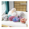 Factory Direct Supply 100% Polyester Chenille Fancy Yarn Soft Fluffy 2 Cm Blanket Handmade Chenille Chunky Yarn