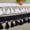 Tassel Fringe Cotton Lace Trims Clothes Curtain Sewing Fabric DIY Craft Handmade Accessories