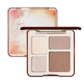 Kakashow Four-color Face-lifting Disc Highlight Matte Brightening Powder Nose Shadow Contour Palette