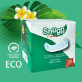 NIceday 100% Certified Organic Cotton Hypoallergenic Organic Menstrual Pads Biodegradable Panty Liner