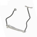 WMST200 Dog Bone Bracelet Jewelry Vintage Bones Curb Chain 925 Sterling Silver Bracelet