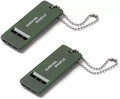 Emergency Survival Whistle Flat Whistle with Keychain