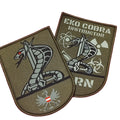 Hot Sale Eco-Friendly Logo New Design Woven Patch with Merrow Border Iron-On Clothing & Hat Patch