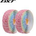 BXT Bicycle Handlebar Tape/Wrap/Starp Super Gradient Cork Bicycle Accessories Cycling Road Bike Bicycle Non-Slip Handlebar Tape