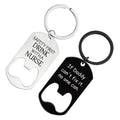 Custom Wedding Party Names Stainless Steel Key Chain Personalized Bottle Opener Key Ring Gift Custom Wedding Key Ring for Guest