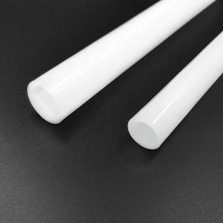 JR Glass Custom Heat Resistant White Jade Borosilicate Glass Tube