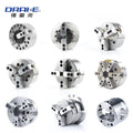 Power Chuck YK3 6/8/10/12/15/18/21/24/32 Inch Collet Chuck Soft Hard Jaws High-precision 2/3/4/5/6 Jaw Hydraulic Chuck for Lathe