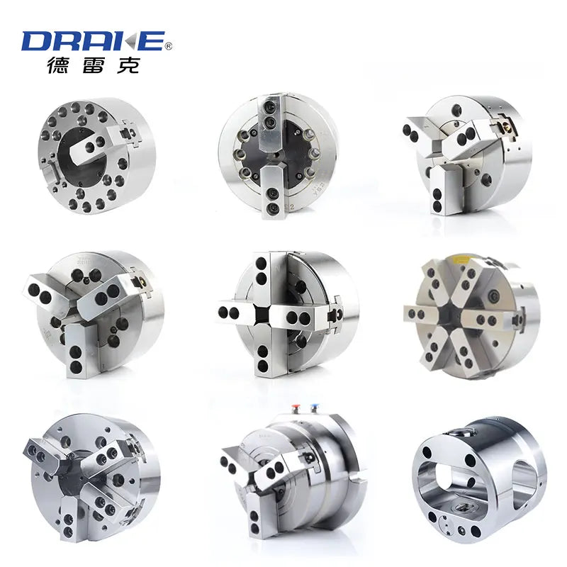 Power Chuck YK3 6/8/10/12/15/18/21/24/32 Inch Collet Chuck Soft Hard Jaws High-precision 2/3/4/5/6 Jaw Hydraulic Chuck for Lathe