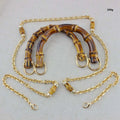 Nolvo World by Set/packNatural Bamboo Buckles Bamboo Chain Deocrative Hanging Ornament Bag Parts Accessories
