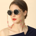 Trendy Acetate Glasses Chain Fashion Acrylic Sunglasses Chains Eyewear Accessories for Women