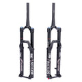 BUCKLOS Mountain Bike Electric Bike Air Suspension Front Fork 27.5/29 Inch 110*15mm Bicycle  Fork with Damping Adjustment