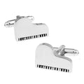 Wholesale Piano Shape Musical Instrument Novelty Cufflinks Custom Men Suit Shirt Fashion Accessory Wedding Tuxedo Trendy Jewelry