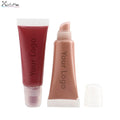 Private Label Custom Clear Lip Gloss Long Lasting Moisturizing Glossy Vegan Lipgloss in Shiny Squeeze Tube New Design