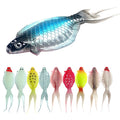 WEIHE 7.6g 12.8cm Soft Bait Flatfish Fishing Lure Soft Silicone Bait Plastic Flounder Lure