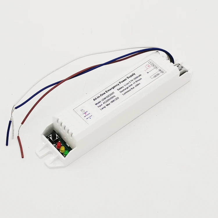New Good Quality Dual Output AC-DC LED Emergency Lighting Inverter Battery Backup Ballast with Plastic Case