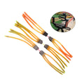 6-strand Double Layer Rubber Band High Elasticity and Durability Fish Slingshot Accessories