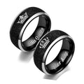 Stainless Steel Crown Couple Ring King Queen Ring Valentine's Day Present for Women