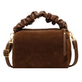 2026 Female Fashion Designer New High Quality PU Suede Shoulder Underarm Bag Retro Crossbody Bag Luxury Women Totes Wallets