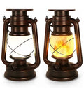 New Hot Selling Popular Outdoor Hanging Lamp Camping Upgrade LED Retro Solar Lamp