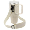 Outdoor Neoprene Water Bottle Holder Water Bottle Carrier Bag 40oz Tumbler Sleeve With Adjustable Shoulder Strap