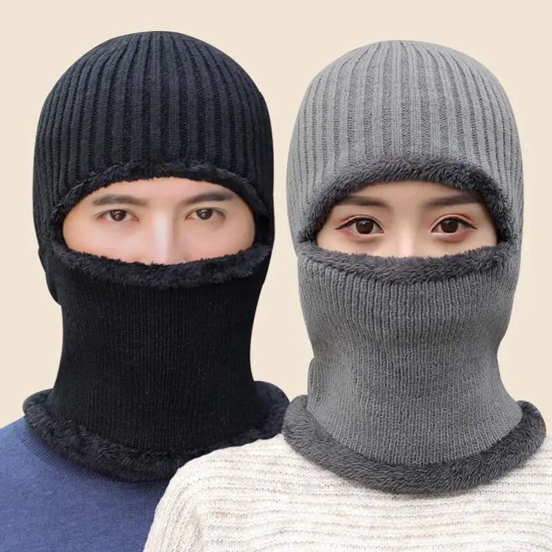 BSBH Knitted Winter Hats and Neck Warmers Winter Hats Skull Cap Beanie Skully High Quality Beanie for Men Women Hat Warm