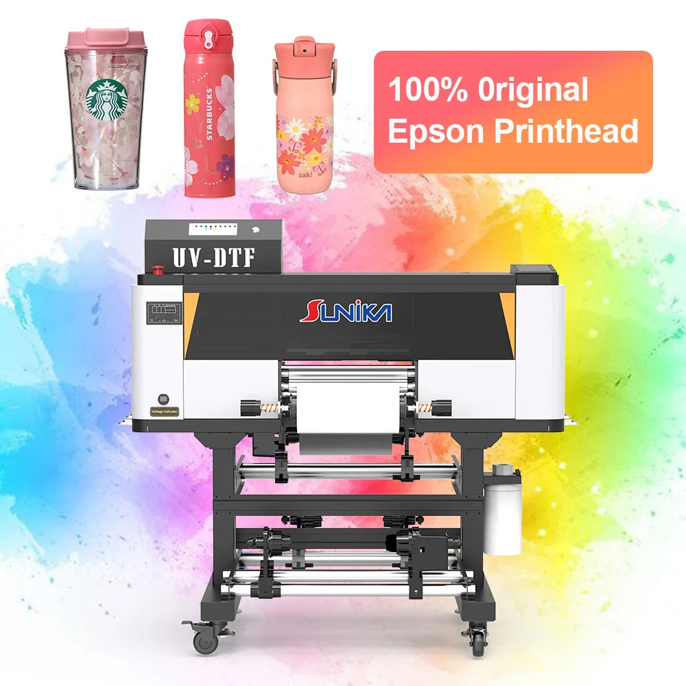Sunika Epson F1080 30cm UV  Printer Manufacturer Price UV DTF Printer Roll to Roll A3 for Glass