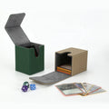 20pcs/box Pu Leather Large Capacity 100 Card Protector Box  Yugioh Custom Deck Card Box