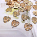 Wholesale 10pcs/bag Alloy Heart Shape Charms Pendant Micro Zircon Heart Pendant Charms Jewelry Making Necklace