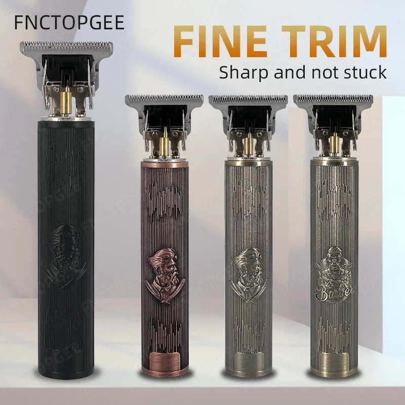 Electric Hair Trimmer Rechargeable Shaver Beard Trimmer Professional Hair Trimmer Cordless Men Hair Cutting Machine Color Box