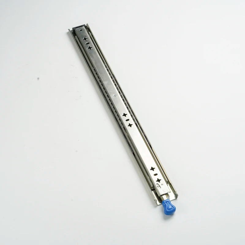 Modern Design Three-Fold Ball Bearing Office Furniture Slider 53mm Width for Kitchen Bedroom Bathroom Accessory Drawer Slide
