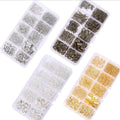 Alloy Button Beaded Accessories Set Jewelry Making Earring Material Handmade Necklace Extension Chain Bracelet Tail Chain