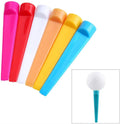 Professional Flat Wedge Golf Tees - 2-3/4" (70mm) Durable Plastic Practice Aids for Golf Training