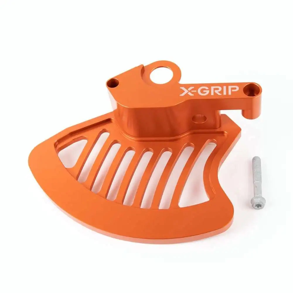 Orange x-Grip Front Disc Guard for Gas Gas MC-F 350 22-25 BBQ Grills