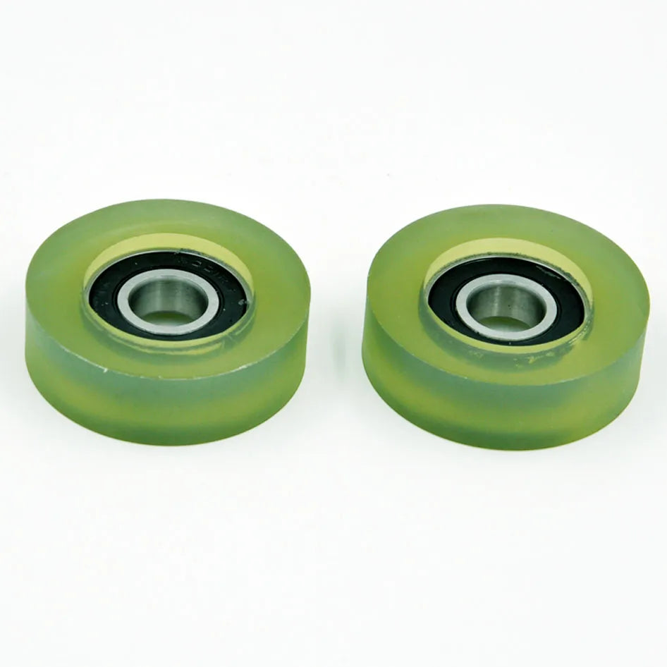 PU600145-14 Polyurethane Wheel 6001RS Polyurethane Foam Wheel 12x14x45mm Door and Window Accessories Bearing Pulley