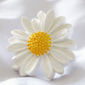 Wholesale Stocked Daisy Flower Shaped Scented Ceramic Porcelain Aroma Fragrance Essential Oil Diffuser Car Vent Air Freshener