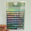 New Arrival Lashes Easy Wear Individual Eyelash Cluster New Fashion Private Label DIY Cluster Lashes Extension