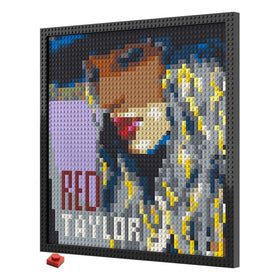 Pixel Art Building Blocks Portrait Picture 48X48 Dots Bricks 1x1 Wall Portraits DIY Home Decor Compatible With LOGO Toys Gifts